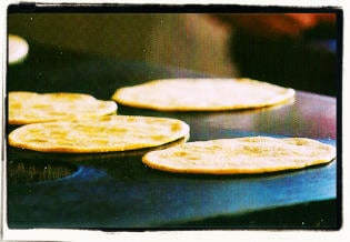 Tortillas palmeadas